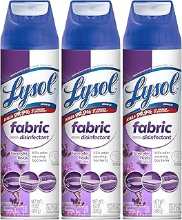 Lysol Fabric Disinfectant Spray, Sanitizing and Antibacterial Spray, For...