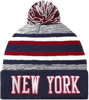 Beanie Hat Football Knit Hats Winter Cuffed Stylish Beanie Cap Sport Fans Fashion Toque Cap