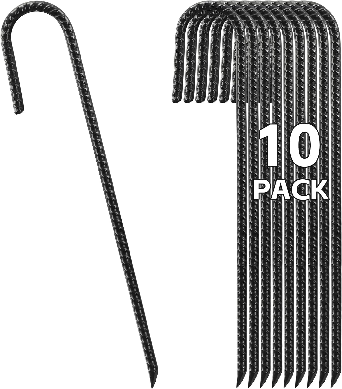 URebar Stakes, DoubleSECUIRITYUHook Extra Heavy Duty