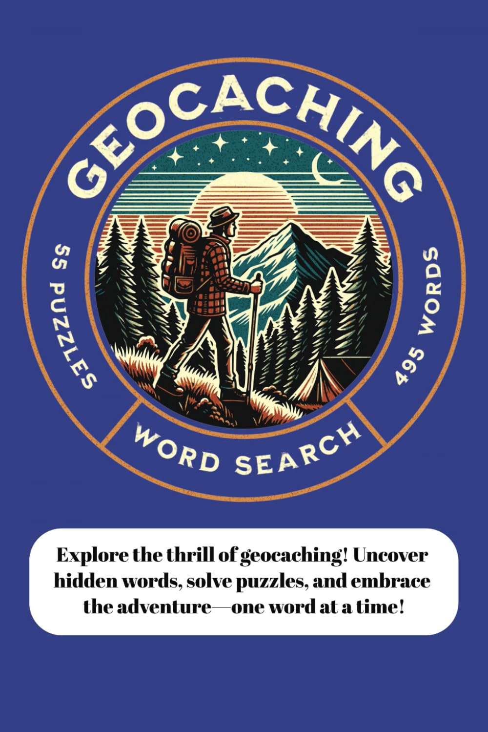 Geocaching Word Search Book – A Geocaching Puzzle Adventure: Word Searches with Easy to Read Print about Conspiracy Theories and More | 6x9 inches, ... Gift for Vacations, Holidays, and Free Times