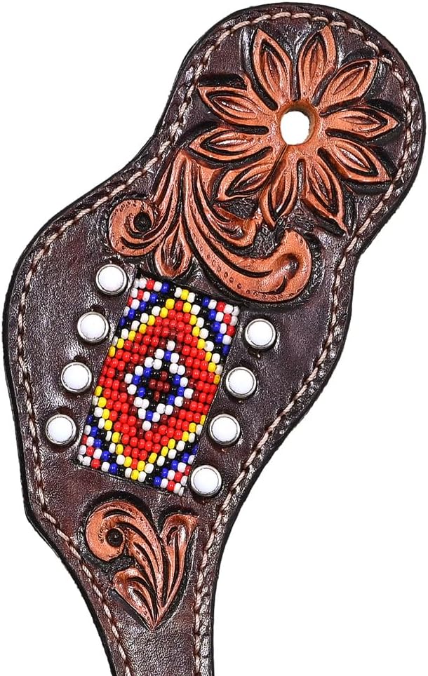 Leather Spurs Straps for Adults Western Womens Spur Horse Riding Barrel Racing Show and Rodeo Strap Adult Women