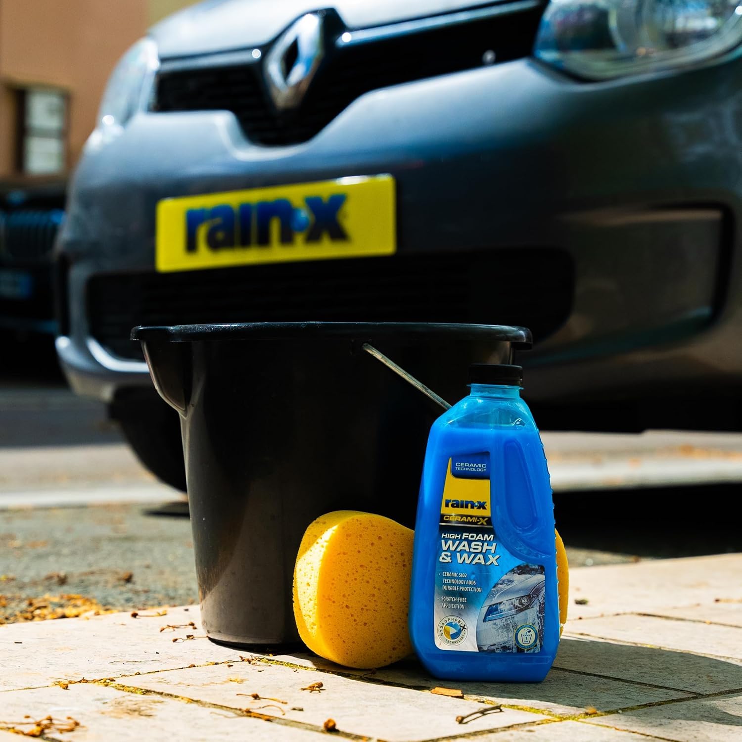Rain-X Pro Cerami-X Lava Encera Con Espuma – Limpieza Profunda, Protección Cerámica y Brillo Duradero – Espuma de Alta Eficiencia – 500 ml