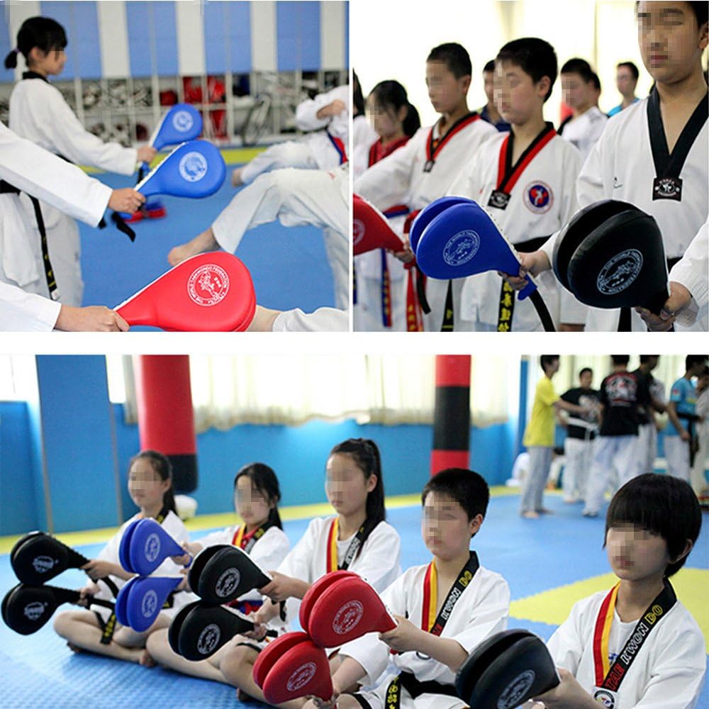 BREADEEP Taekwondo Kick Pads, Durable Kicking Target Pads for TKD Karate Martial Arts Strike Training
