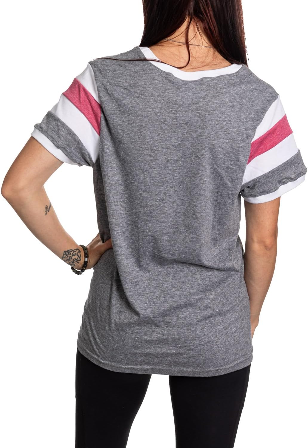 Calhoun NHL Ladies Loose Fit Varsity Style Retro Lounge T-Shirt