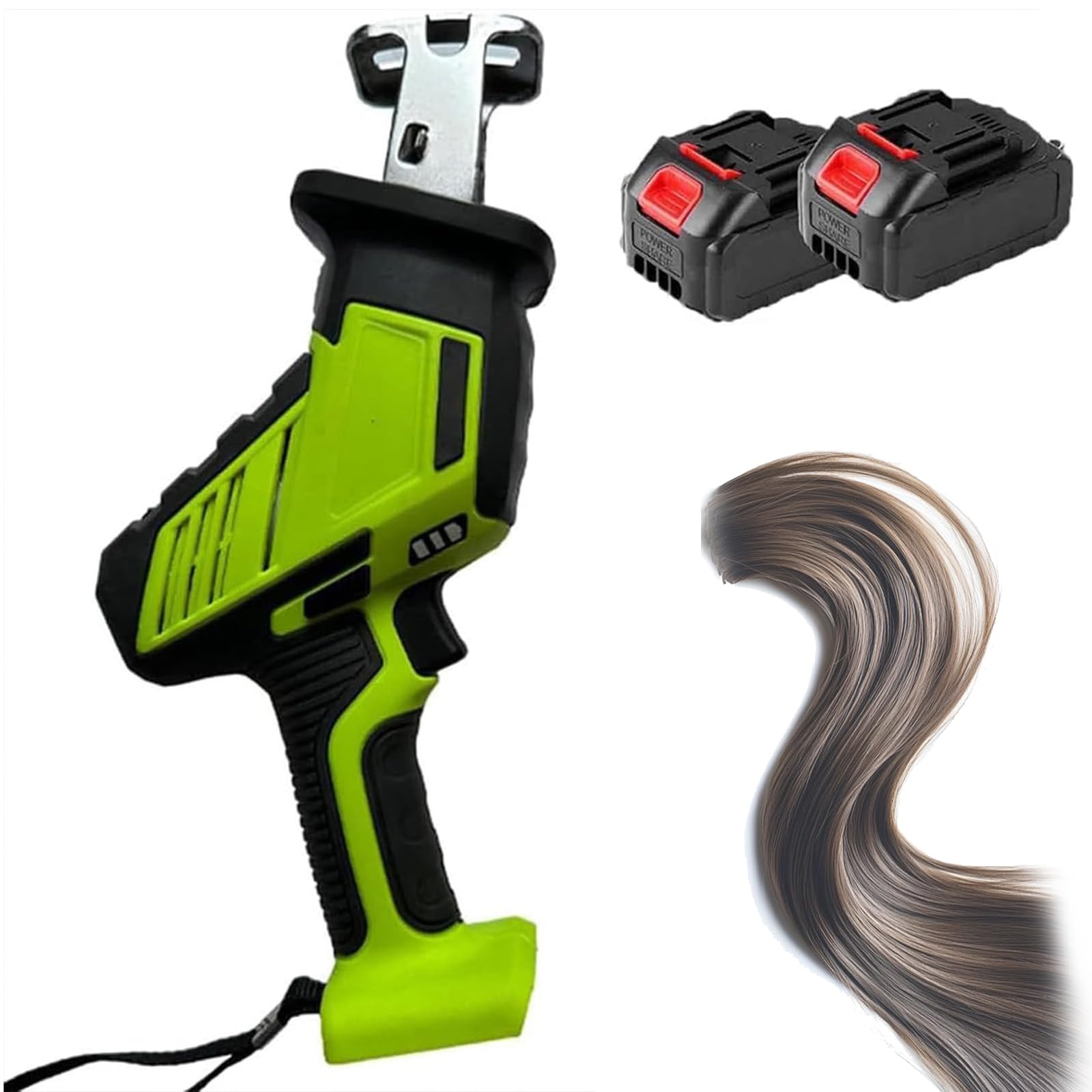 Aspiratore Elettrico Senza Fili per Parrucche-Strumento Portatile per la Ventilazione dei Capelli,per la Riparazione,l;Applicazione di Extension e la Tessitura di Parrucche.