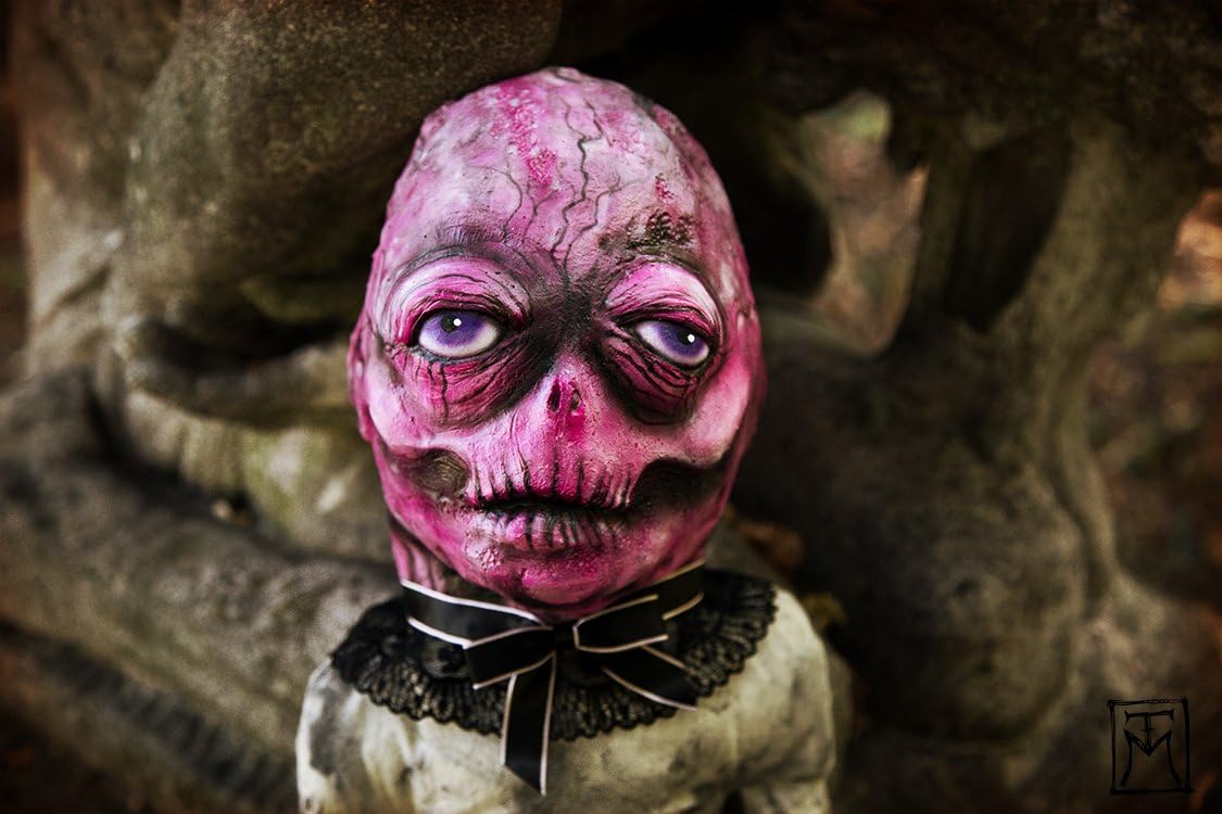 Gothic Horror Heebie Jeebie Art Doll, Handmade OOAK Halloween Prop, Weird corpse display Curio