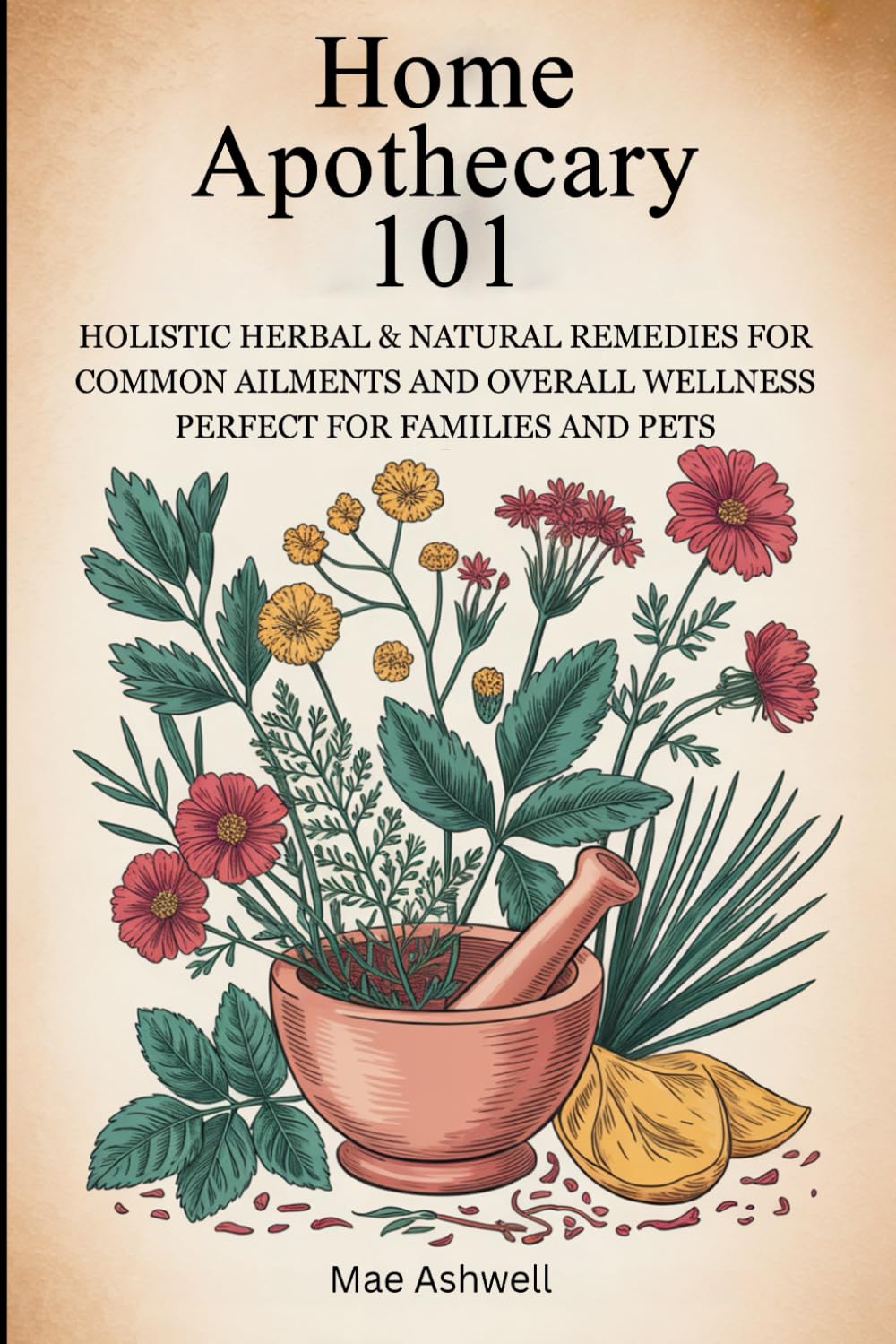 Home Apothecary 101: Holistic Herbal & Natural Remedies For Common Aliments And Overall Wellness Perfect For Families And Pets
