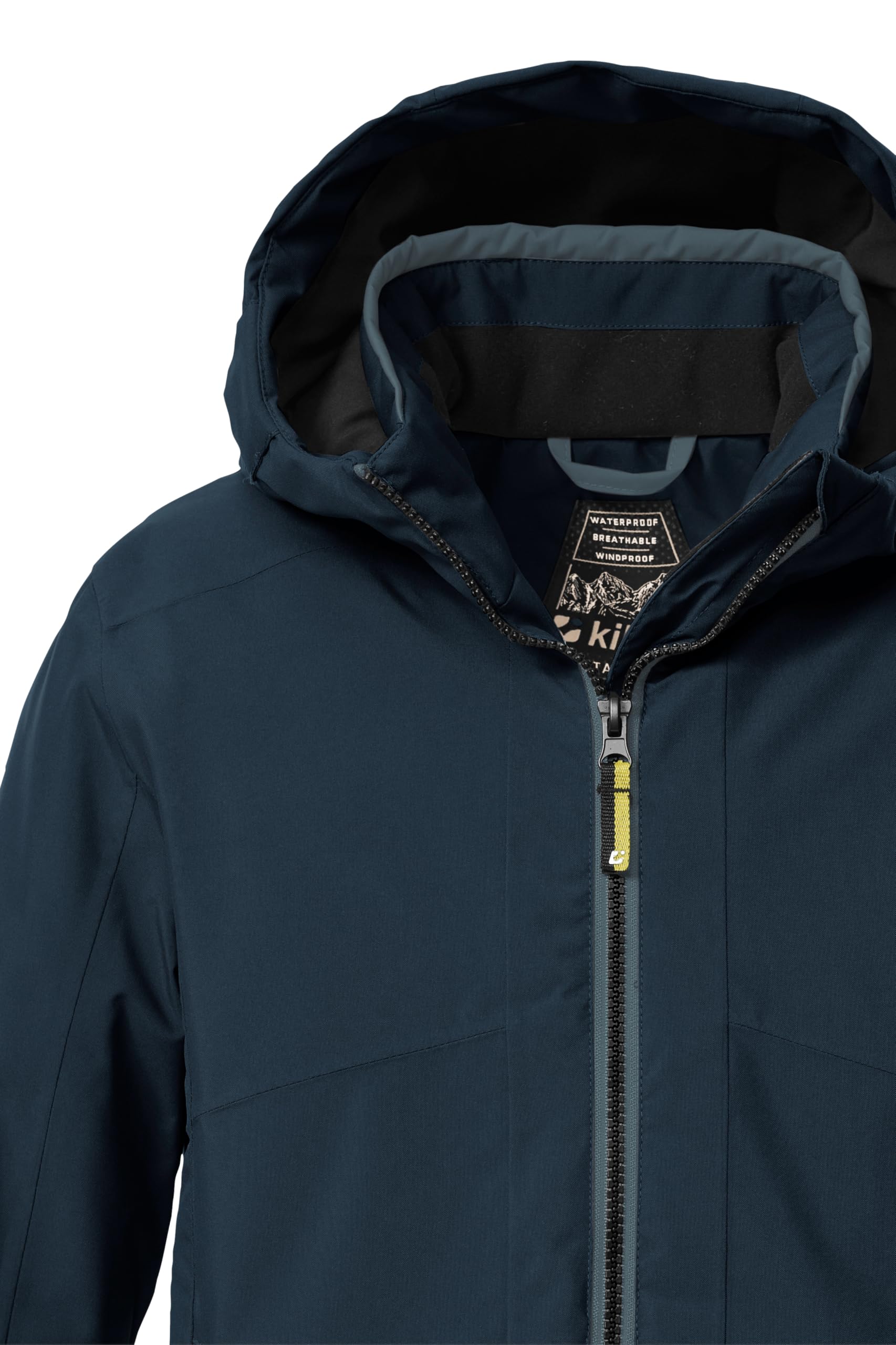 Killtec Ksw 202 Bys Ski Jckt Veste de ski/fonctionnelle avec capuche et jupe pare-neige Garçon