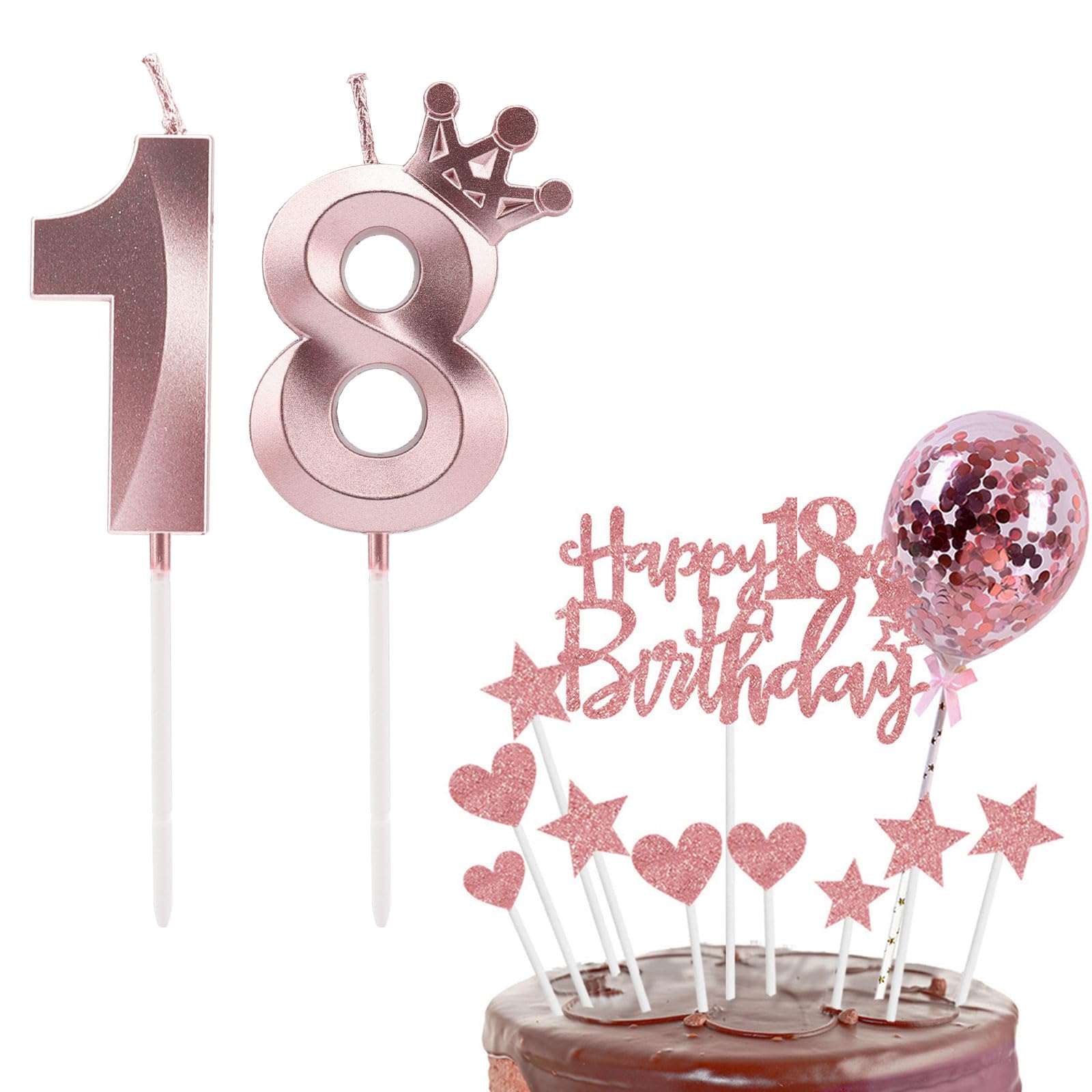 Anniversary House Confezione Da 16 Candele Extra Alte E Sottili Per