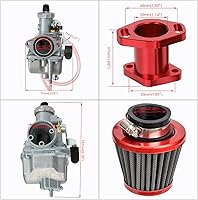 Vista 5 de FVRITO - Carburador de alto rendimiento VM22 de 26 mm para Predator 212cc 196cc Coleman CT200U BT200X Mini Bike KT196 Go Kart GX160 GX200 6.5hp