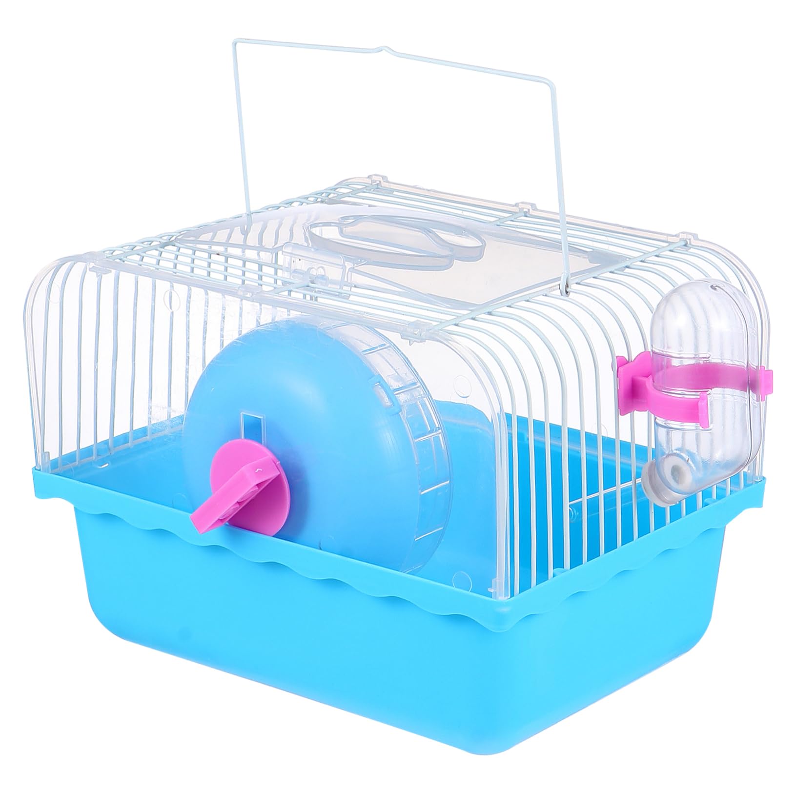 SEWOART Parque para Hámster Jaula Hámster Jaulas para Mascotas Jaula Transportadora para Hamster Jaulas Hámster Hábitat Hámster Jaula Hamster Transparente Panel El Plastico Chinchilla