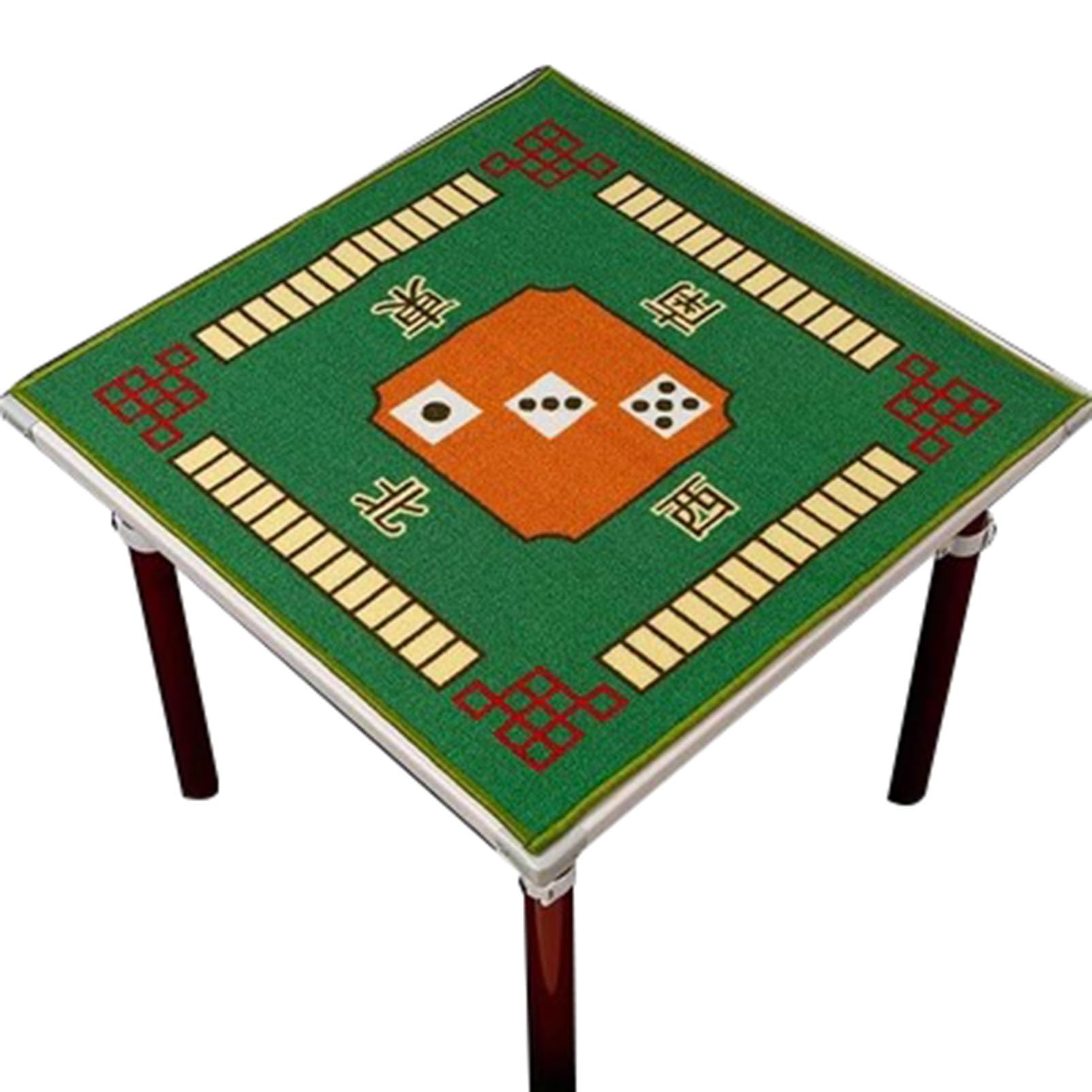 Obrus ​​na stół do gry w Mahjong, mata do gry w Mahjong, obrus na stół do gry w Mahjong, zestaw do gry w mahjong, 1 szt. Mata do gry w Mahjong 30,7 cala 32,7 cala 34,7 cala 31,5 cala Antypoślizgowa i