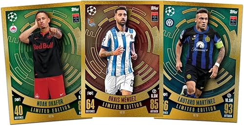 Miniatura 4 de Topps Juego de cartas coleccionables y comerciales de la UEFA Champions League Match Attax 2324 (paquete inteligente)