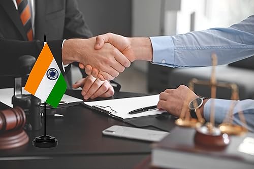 Miniatura 169 de Juego de banderas de escritorio japonesas de lujo, pequeñas banderas de escritorio japonesas en miniatura con poste sólido, base negra y tapa