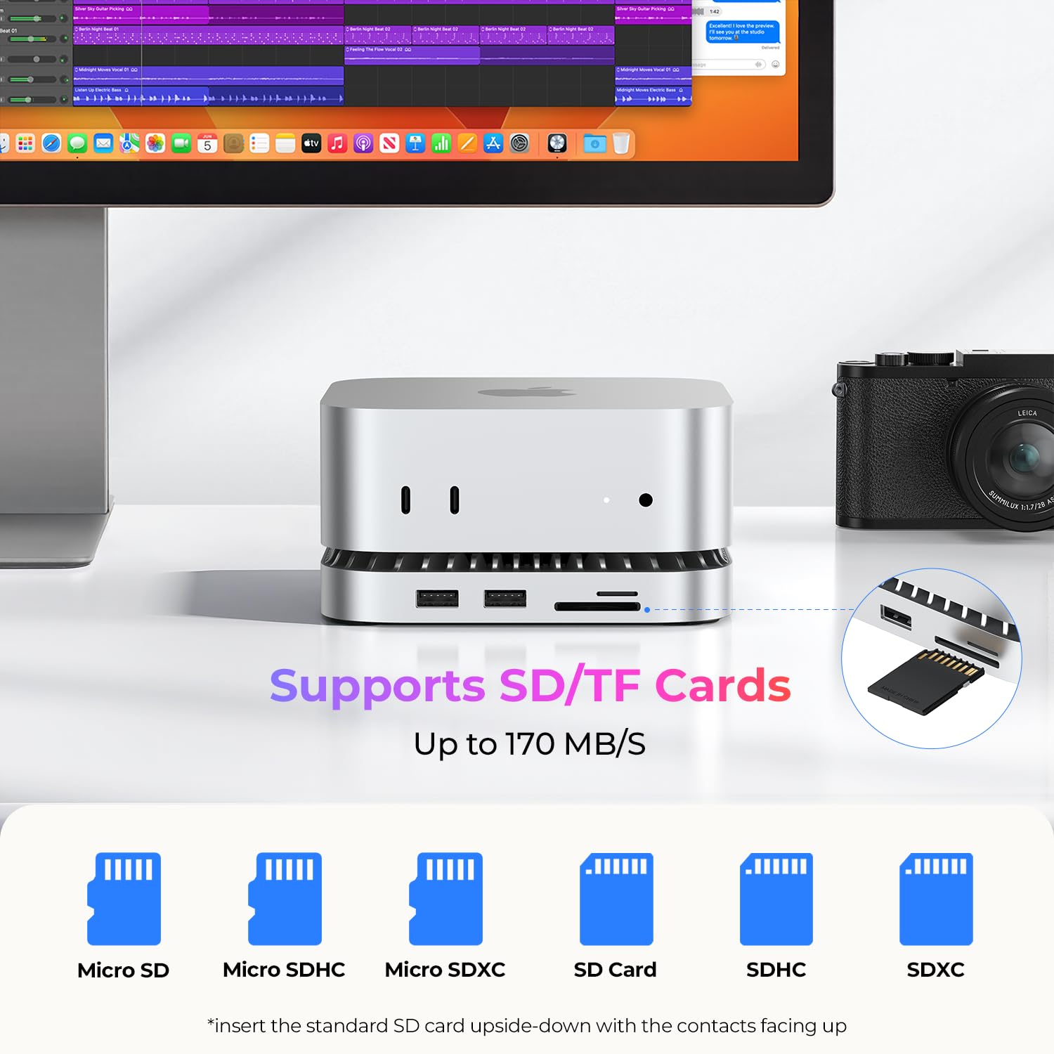 Amazon.co.jp: Raycue Mac mini M4 ドック&スタンド 8T NVMe SSD