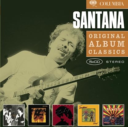 5cd Original Album Classics (Inner S Ecrets/Marathon/Zebop!/Shango/Freedo M) por Santana — capa do álbum