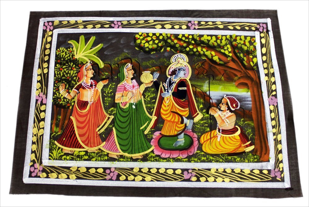 Buy Amazing India Online Indian Traditional Madhubani Art of Lord