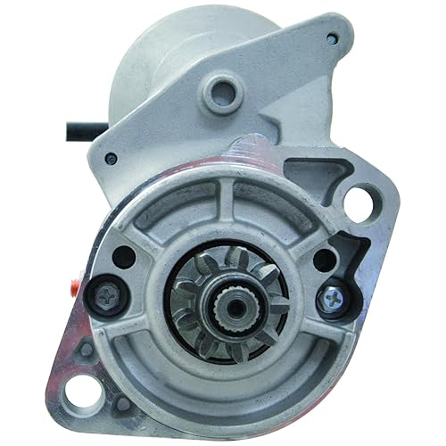 RAREELECTRICAL Nuevo motor de arranque compatible con motor Kubota V1902 V2202 128000-8462 34070-16800 34070-16803 3407016800 3407016803 128000-8462
