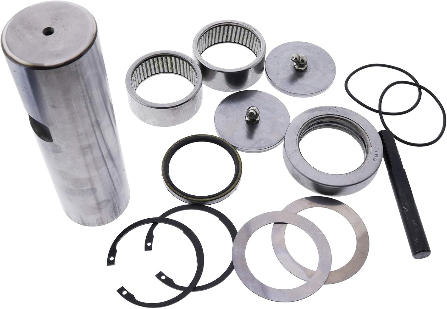 King Pin Kit D103626 compatible with Case 570LXT 570MXT 580K 580L 580M 580SK 580SL 580SM 590 590L 590SL 590SM compatible with New.Holland LV80 U80