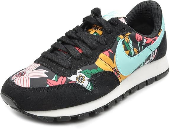 Amazon ナイキ Air Pegasus Print 花柄プリント スニーカー Black 並行輸入品 ランニング