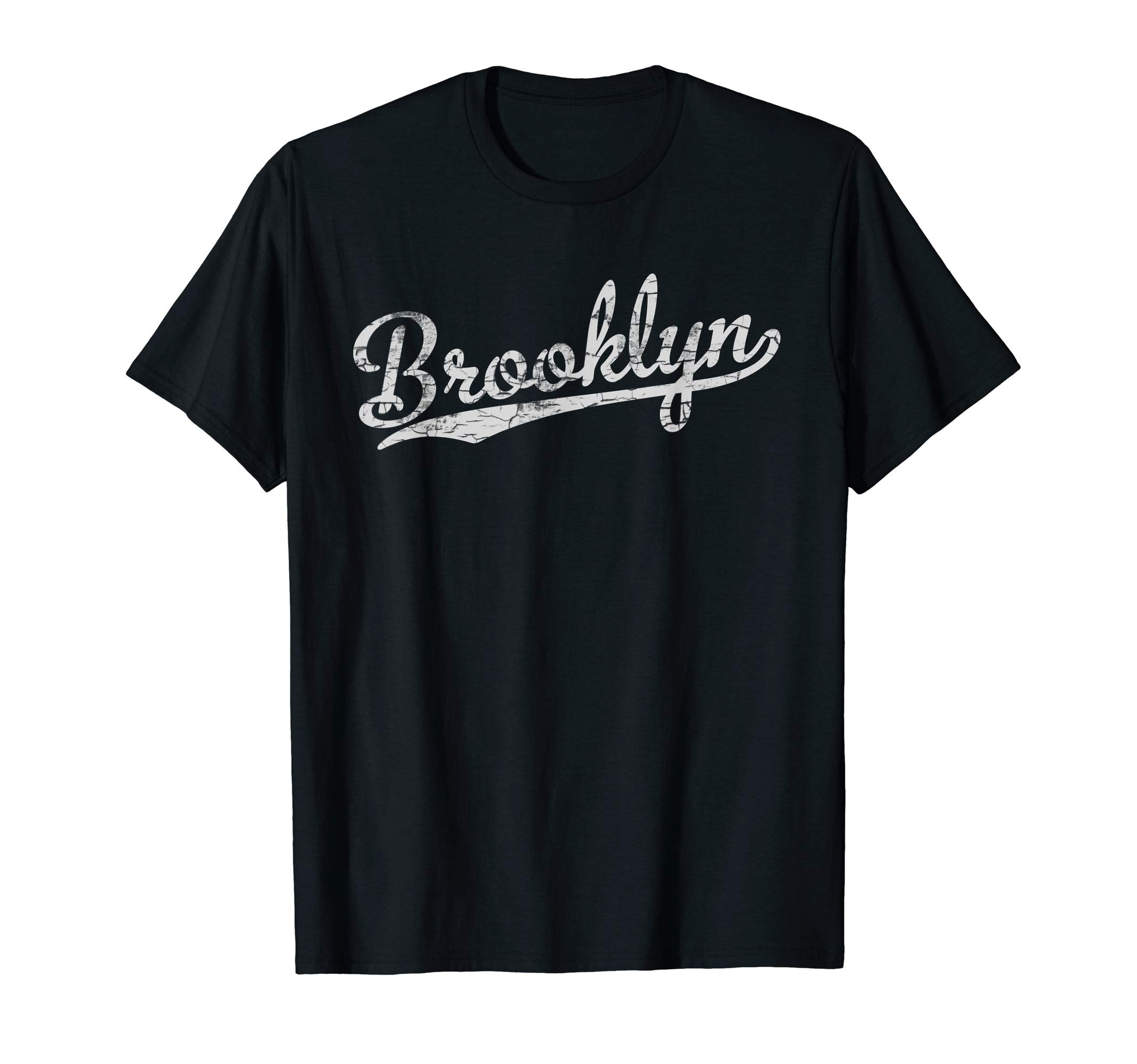 Retro Vintage Distressed Brooklyn DesignsCool Retro Vintage Brooklyn NY T-Shirt