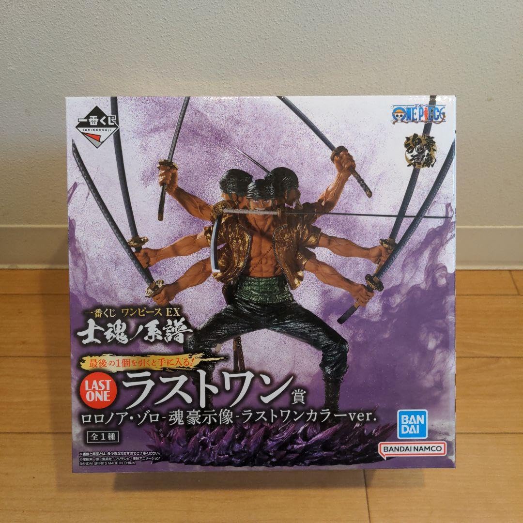一番くじワンピースEX 士魂ノ系譜 A賞/ラストワン賞ロロノア・ゾロ魂豪示像