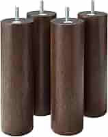 Amazon.co.jp: 無印良品 木製脚 20cm ブラウン（M8） ・4