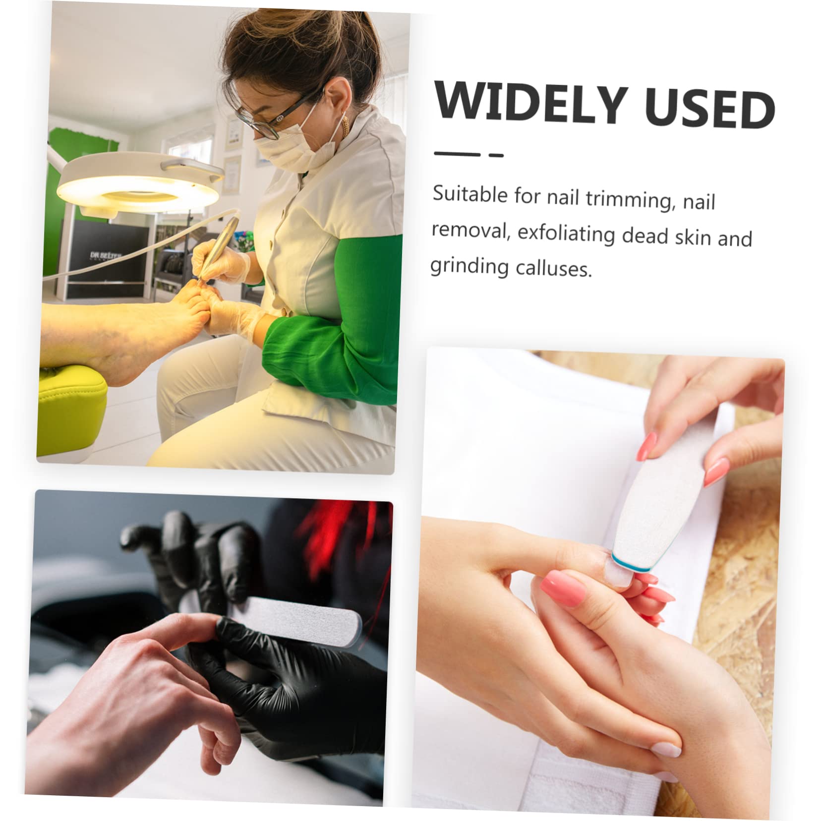 Healvian 4sets Dischi Abrasivi Per Manicure e Pedicure Con Accessori Per Fresatrice Elettrica Di Smerigliatura Professionale Per Unghie e Calli Con Dischi Grana Grossa e Flessibili