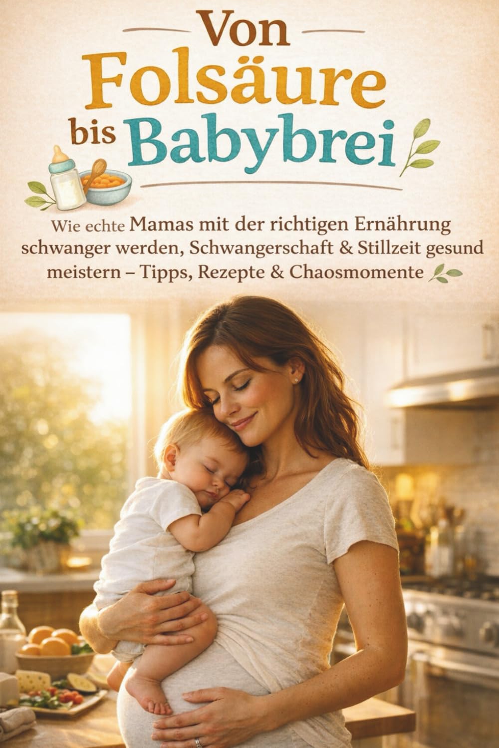 Von Folsäure bis Babybrei – Das große Ernährungsbuch für Schwangerschaft, Stillzeit & Beikost: Wie echte Mamas mit der richtigen Ernährung schwanger ... alltagstauglichen Tipps, schnellen Rezepten &