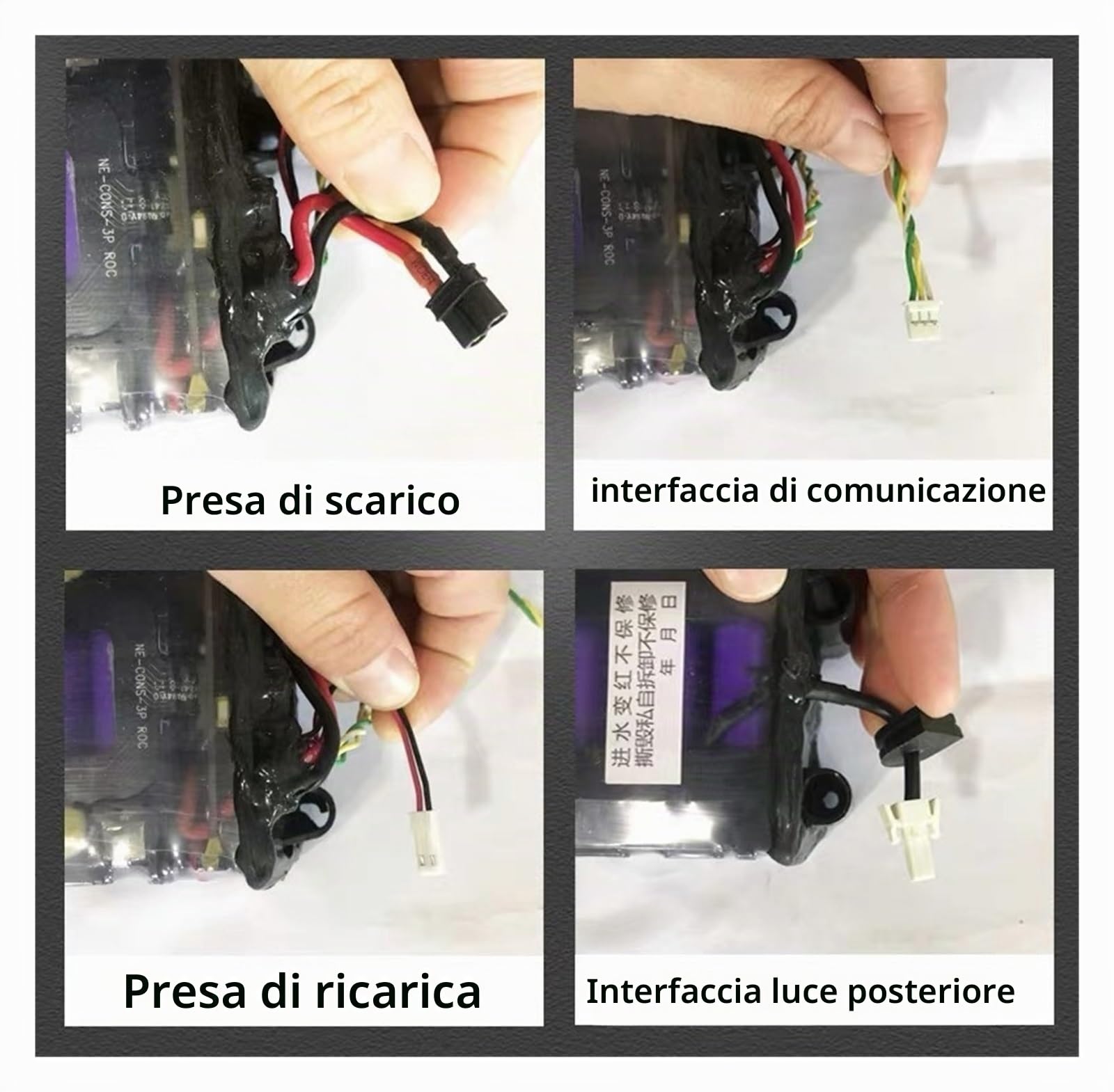 Batteria 36V 20Ah, compatibile con accessori for scooter Xiaomi M365/ M365Pro/ 1S, batteria speciale, batteria for 30 km, BMS(20000mAH -1)