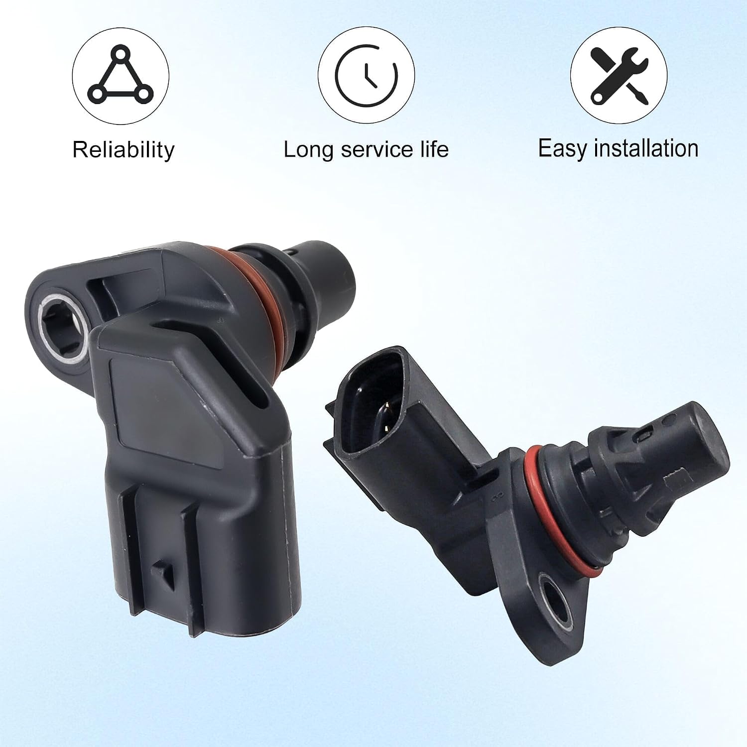 393502E200 2 Pcs Engine Camshaft Position Sensors for Hyundai 2017-2020 Elantra 2018-2020 Elantra GT 2018-2021 Kona 2019-2021 Veloster 2.0L Kia 2017-2021 Forte 2017-2018 Kia Forte5 202 39350-2E200