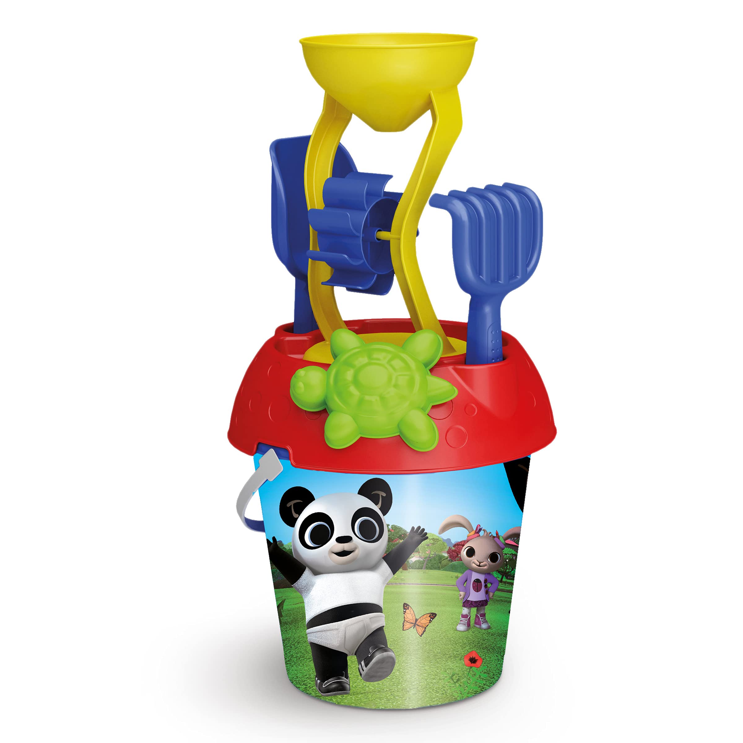 Urbn-Toys Cream Kids Plastic Castle Moulding Garden Beach Bucket Play Toy Sandbox Castle Summer (Sand Mill)
