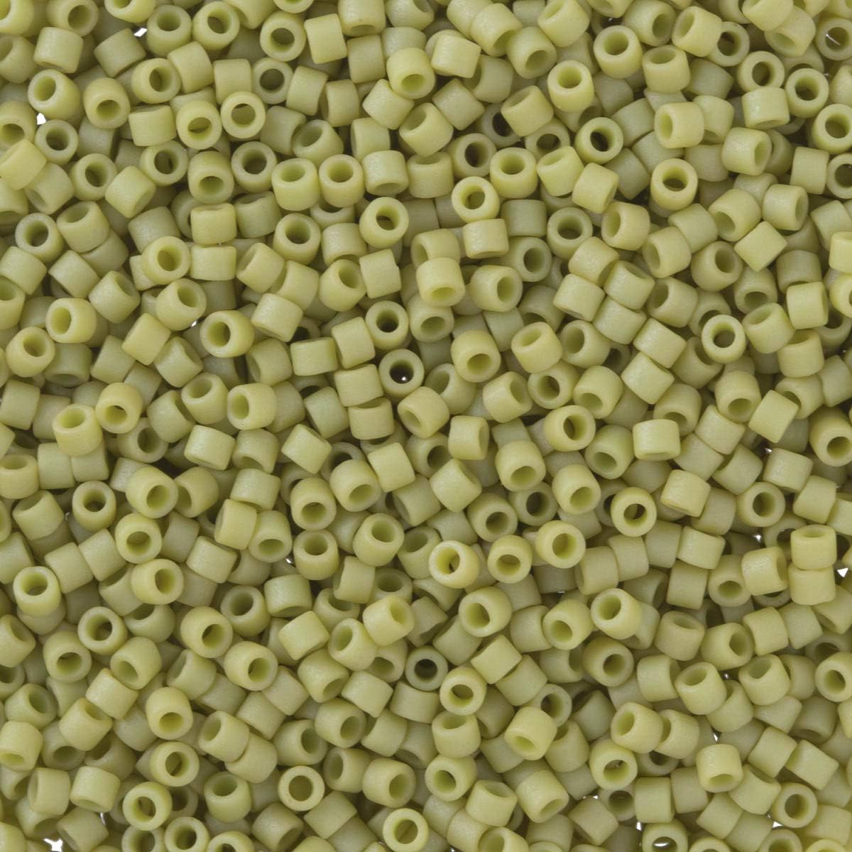 Miyuki Delica Seed Beads Bundle: Size 11/0, Moss Green Opaque Glazed Palette Collection DB2283, DB2290, DB2291