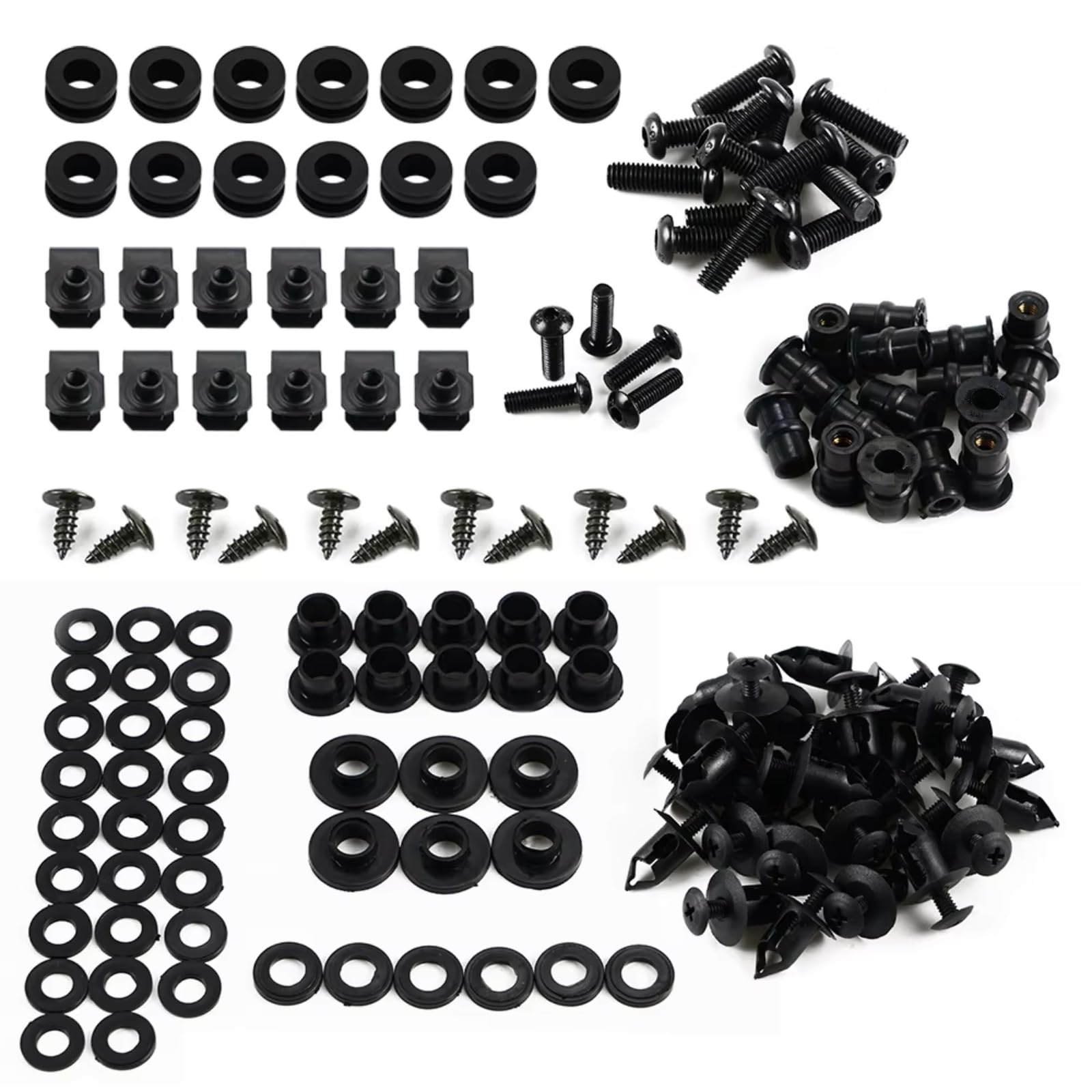 Per CBR600RR 2007 2008 Accessori Per Moto Carenatura Per Kit Bulloni Corpo In Lega Set Completo Parti Meccaniche Per Moto