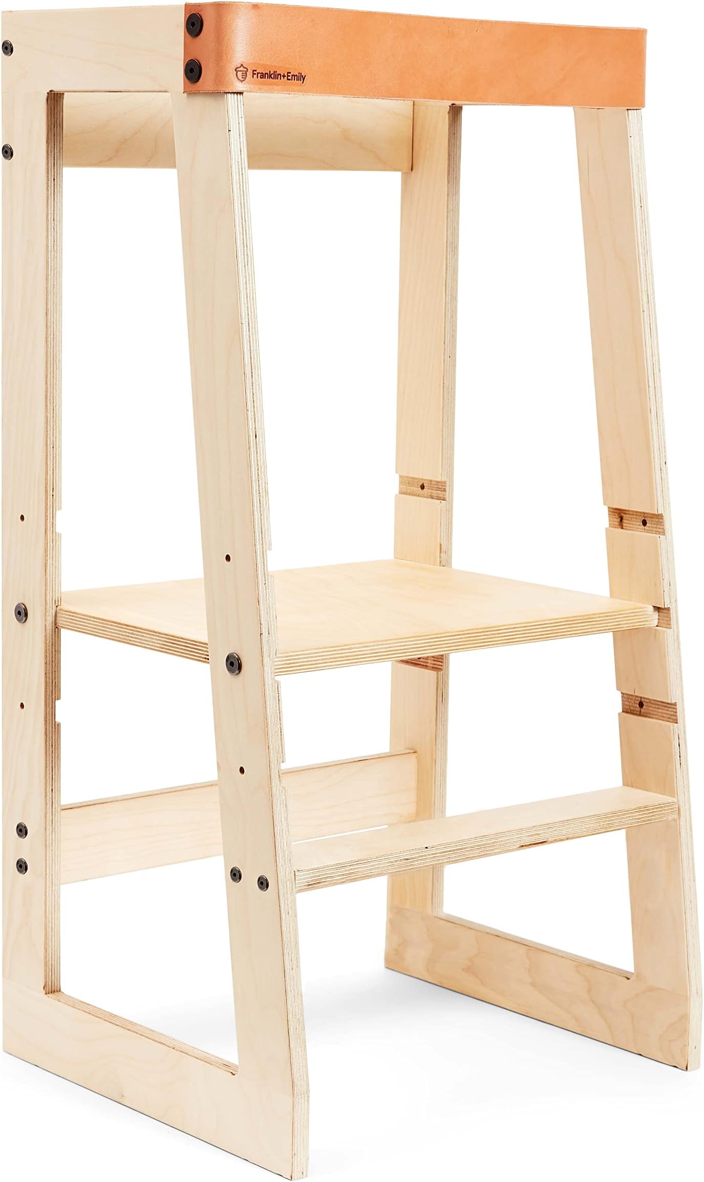 Franklin + Emily Wooden Toddler Tower and Step Stool