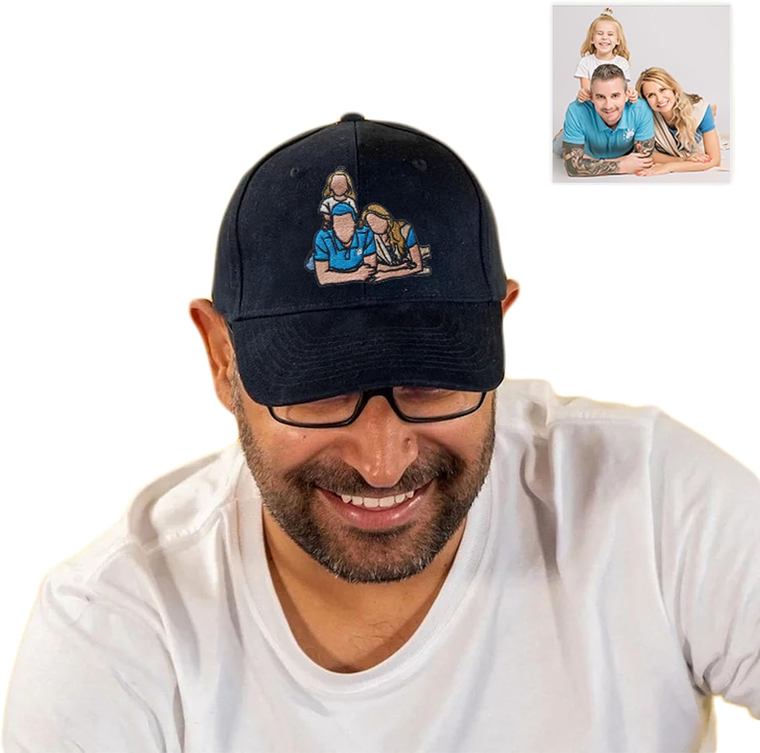 Personalized Embroidery Baseball Hat Custom Number or Letter Game Day Baseball Cap for Sports Lover Dad Mom Men Women