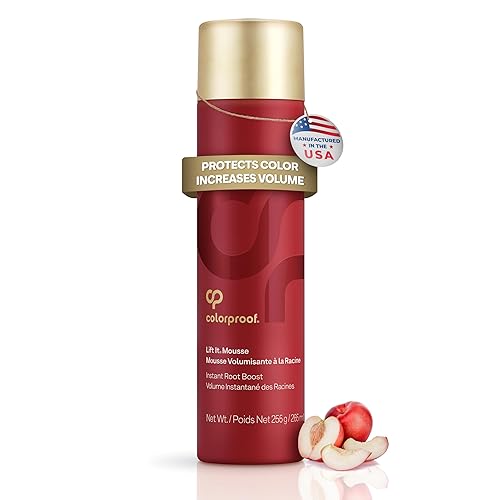 ColorProof Volume Lift It - Mousse para el cabello, 9 onzas líquidas, mousse voluminizadora, aroma a nectarina blanca
