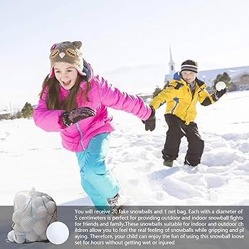Amazon | 雪玉 雪玉 雪合戦 雪玉 おもちゃ ボール 直径5cm 親子