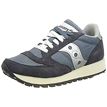 Saucony Jazz Original Vintage, Sneaker Uomo, Blue Navy Silver, 49 EU