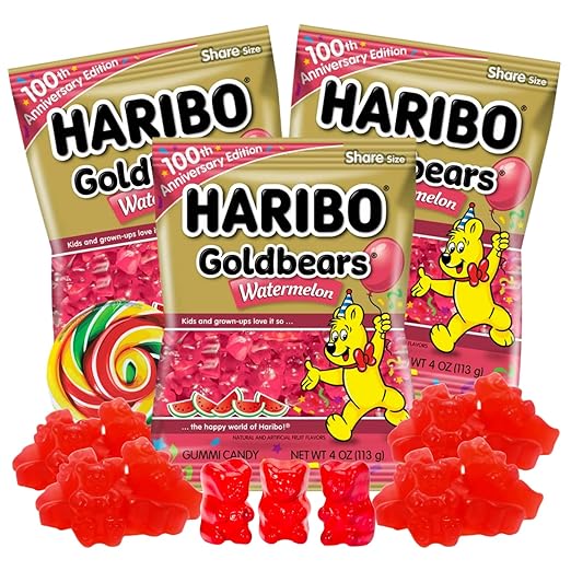 Limited Edition 100 Year Anniversary Haribo Goldbears