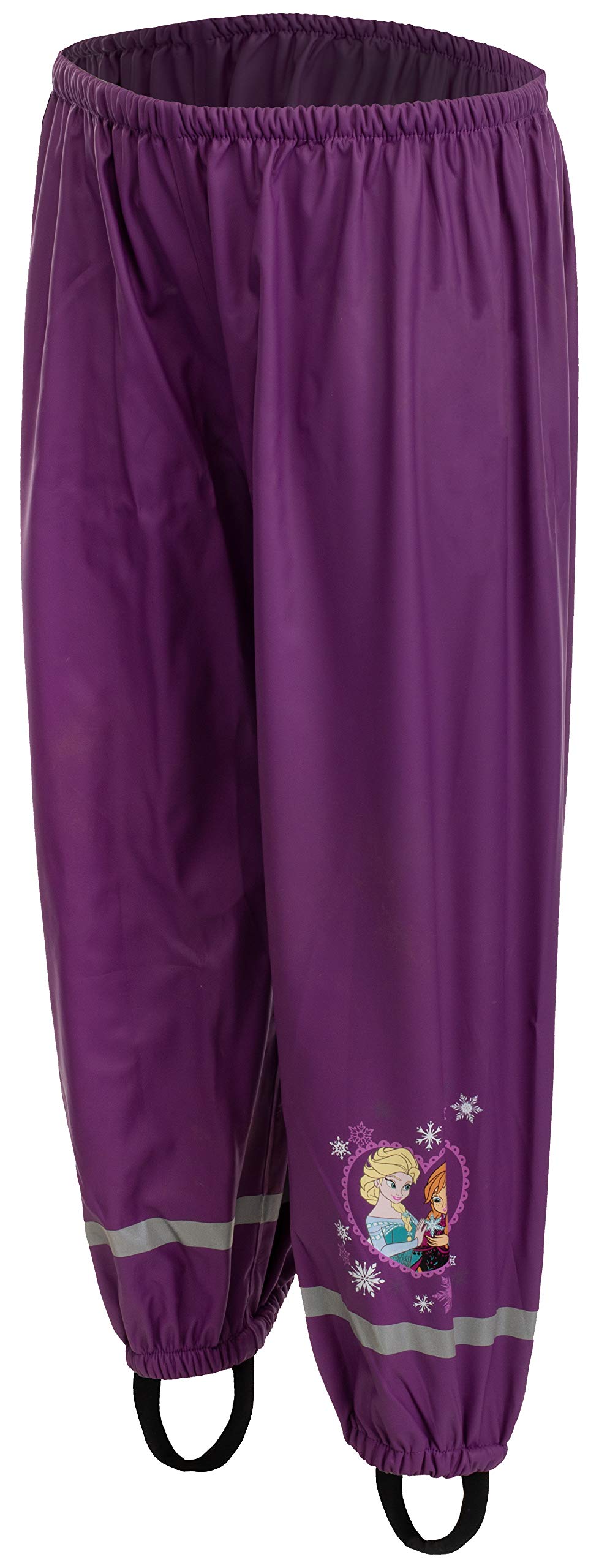 Brandsseller Pantalones de lluvia para niña con motivos en el estilo de la Patrulla Canina – Frozen/La Reina de Hielo.