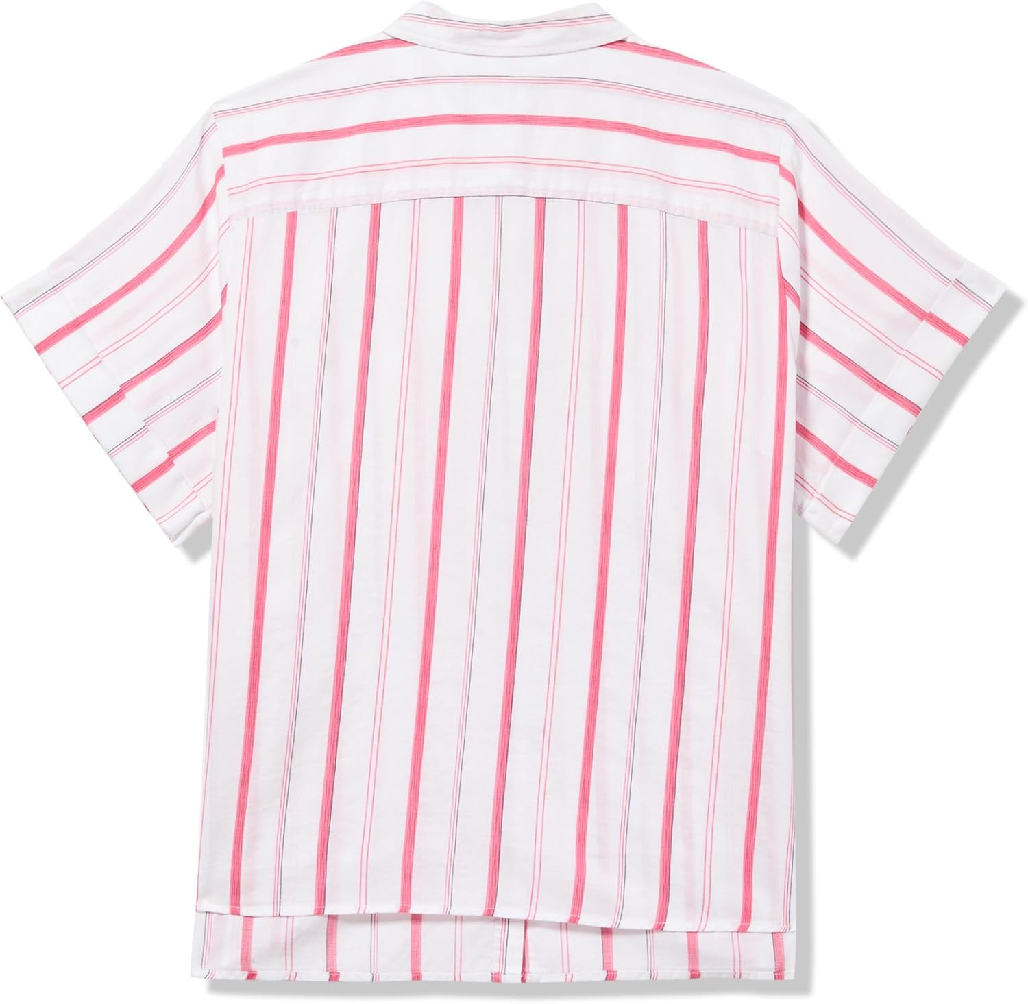 Tommy Hilfiger Womens Button Up Striped Short Sleeve Sportswear Top - Image 3