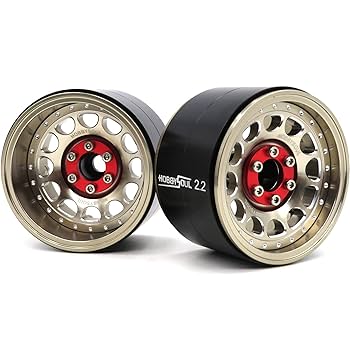 HOBBYSOUL 2.2インチ ラジコンホイール 4個 可変オフ　trx4 Amazon | 4個 RC タイヤ クローラー 2.2インチホイール rc