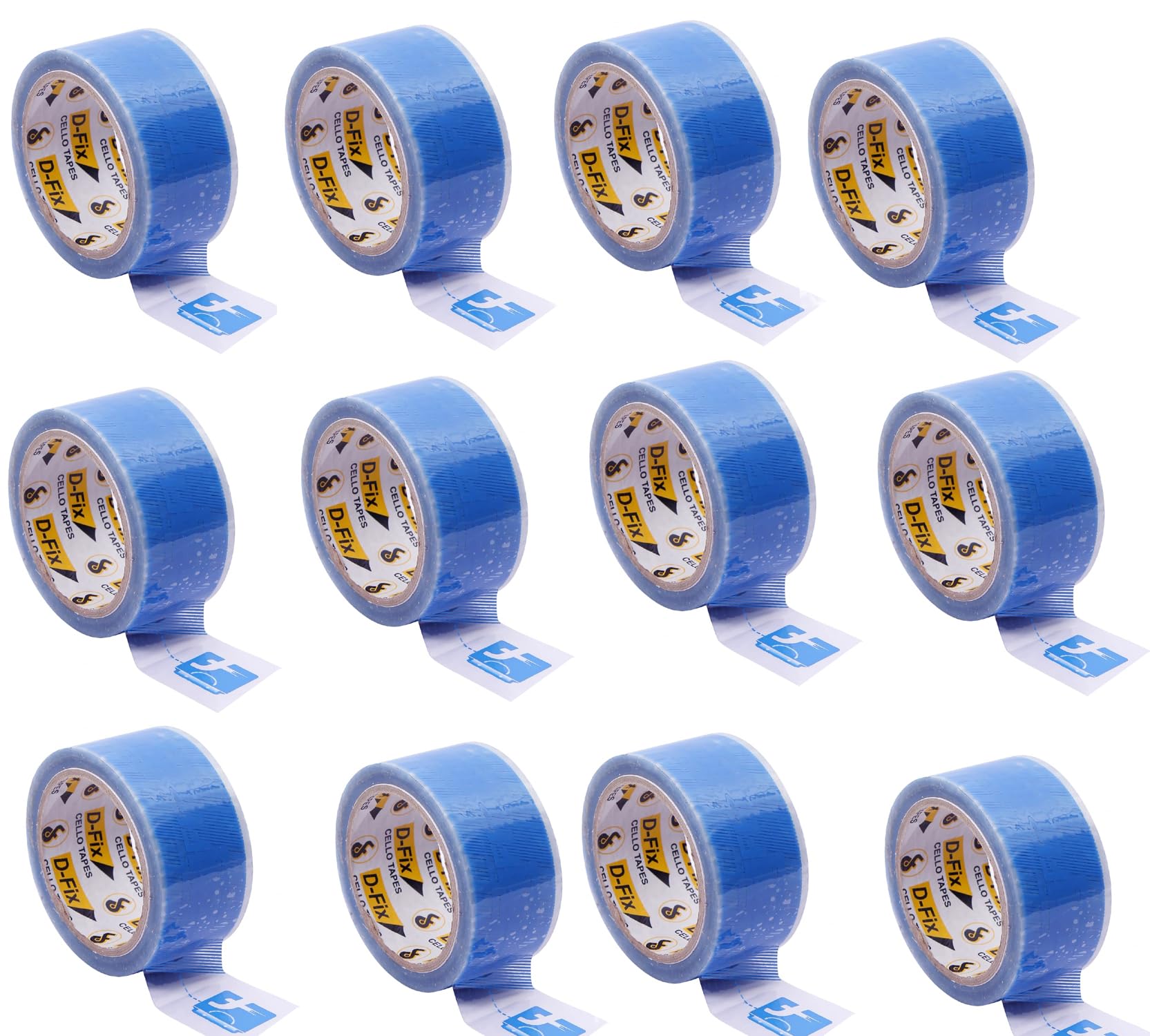 D-fix® 12PCS Flip kart Branded Packaging Tape 2 Inch, 65 Mtr, 40-micron, For Packing Boxes-Blue Colour (B0BKT5JF6H) Amazon Price History, Amazon Price Tracker
