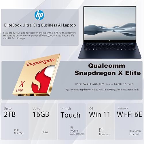 Miniatura 2 de HP EliteBook 640 G9 - Laptop empresarial pantalla IPS FHD de 14 pulgadas Intel Core i5-1235U de 12 generación 32 GB de RAM SSD PCIe de 1 TB cámara