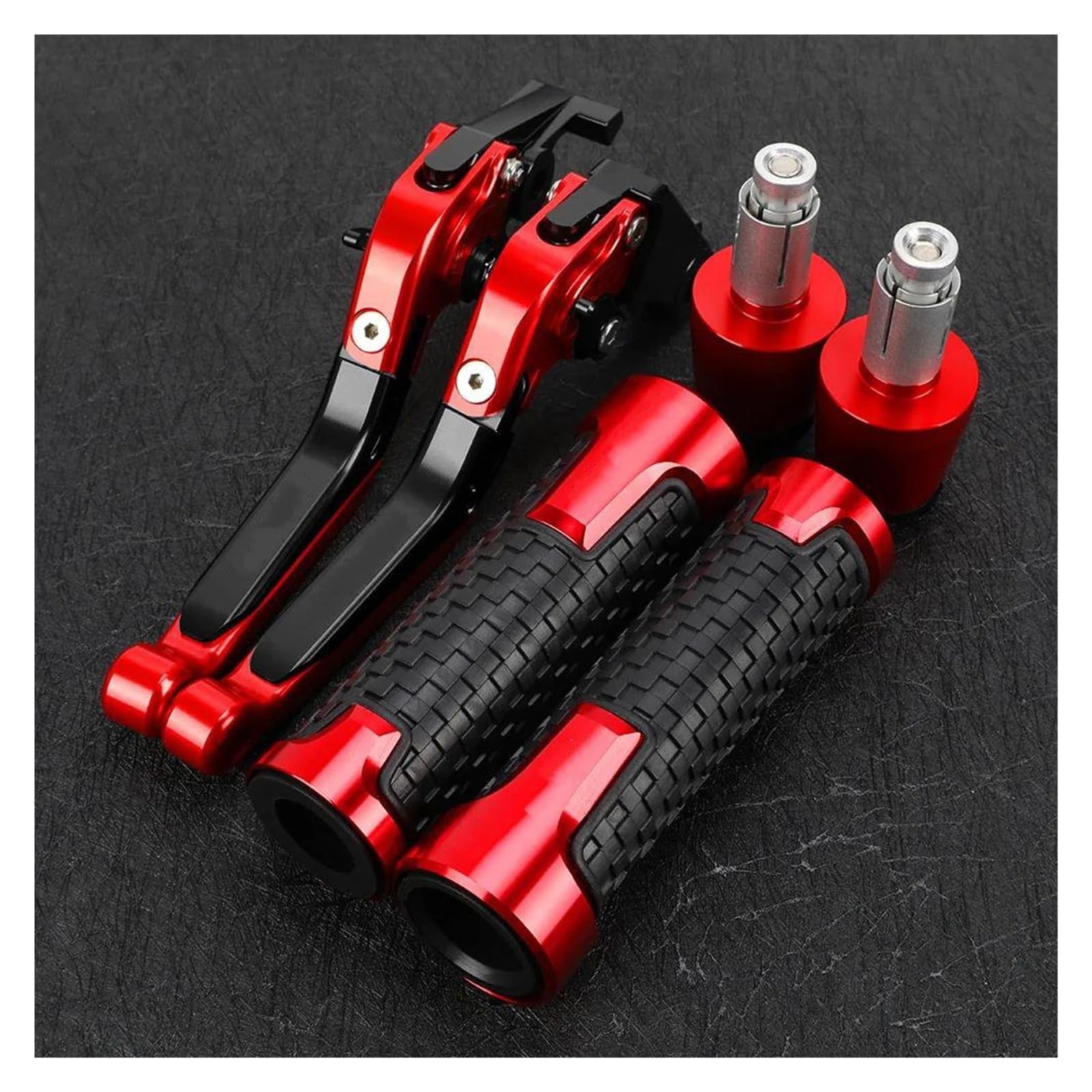 Usqbuzhhk T Brake Clutch Lever Brake Clutch Levers Handlebar Grips Ends For R6 Yzf-R6 Yzfr6 2005-2016(T)