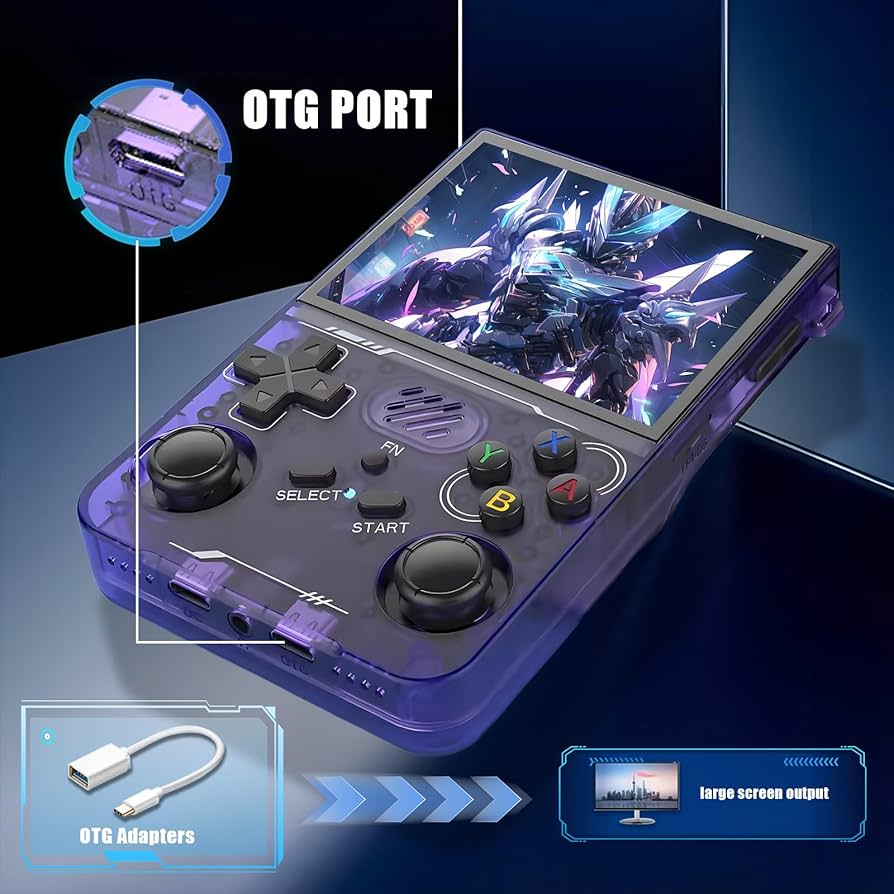 Amazon.com: R36XX Retro Handheld Game Console 128G,Built-in 22000+