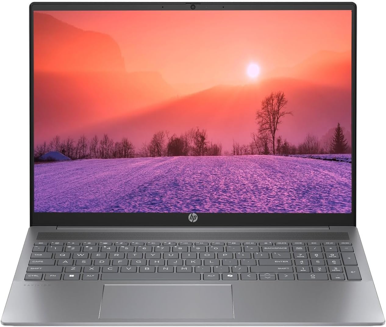 HP Pavilion Lightweight 16" 2K Laptop, Ryzen 5 8540U Processor Up to 4.89GHz, 8GB LPDDR5, 512GB SSD, Backlit Keyboard, Windows 11 Home OS, Star Gray, Renewed
