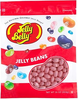 Jelly Belly Bubble Gum Jelly Beans 1lb Resealable Bag - Gluten-Free, Peanut-Free, Authentic Bubble Gum Flavor