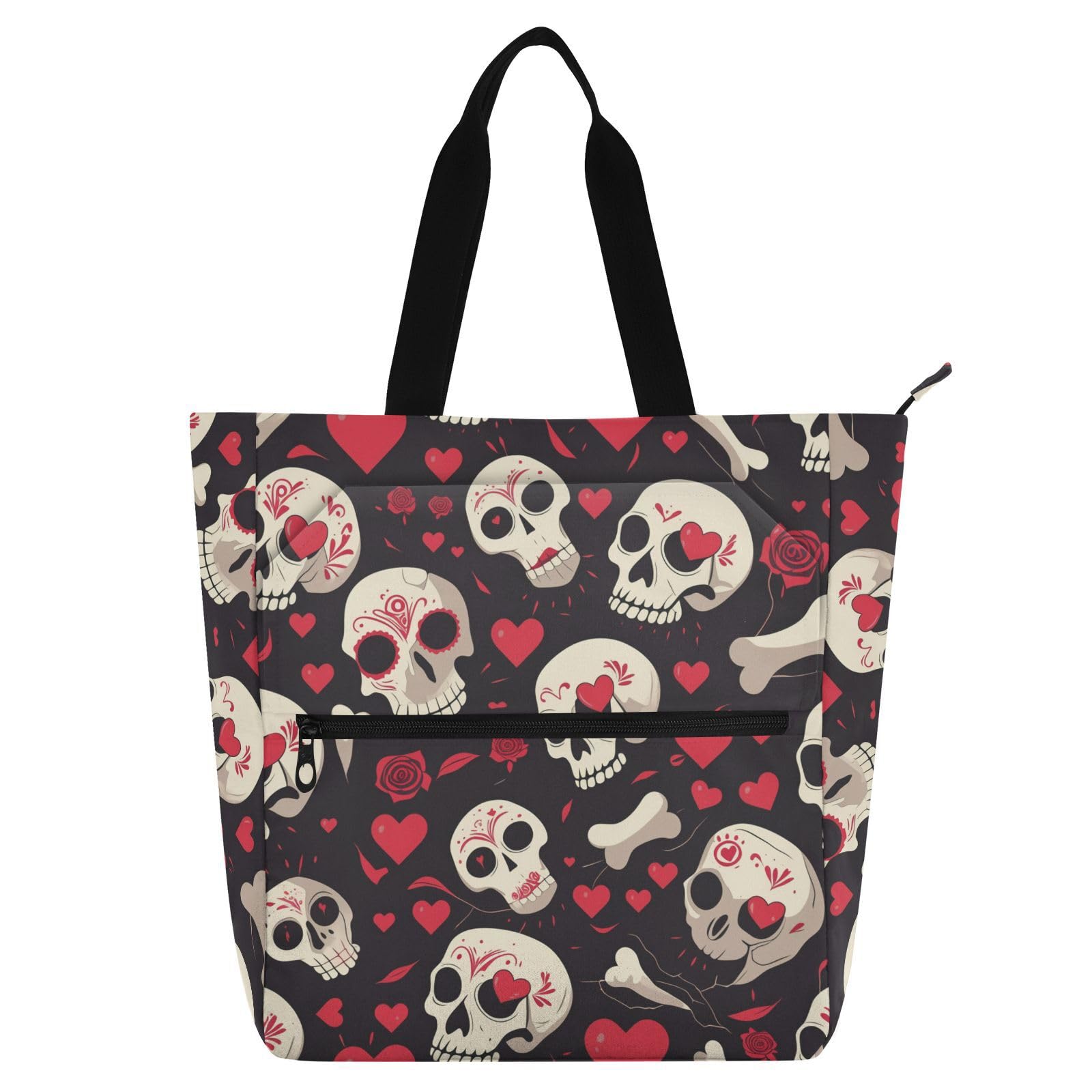 Bolsa de libros cómoda con bolsillos para llevar material escolar y de juego 8